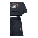 CESARE PACIOTTI completo 2pz felpa-pantalone tingta unita Nero per Neonato COMP5321BX NERO CESARE PACIOTTI