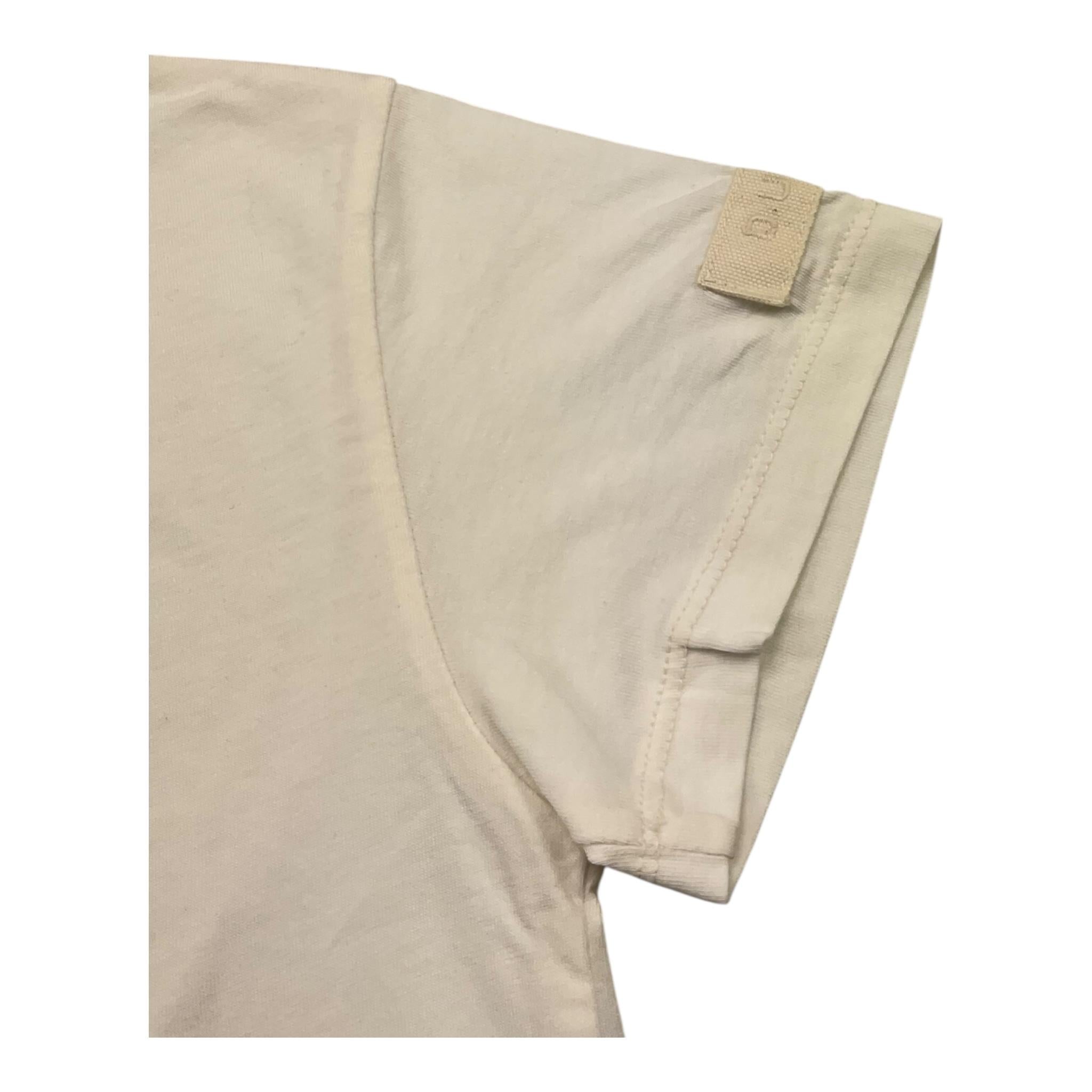 DUSTY COLOR t-shirt girocollo tinta unita Panna per Bambino DUXF4033TS PANNA DUSTY COLOR