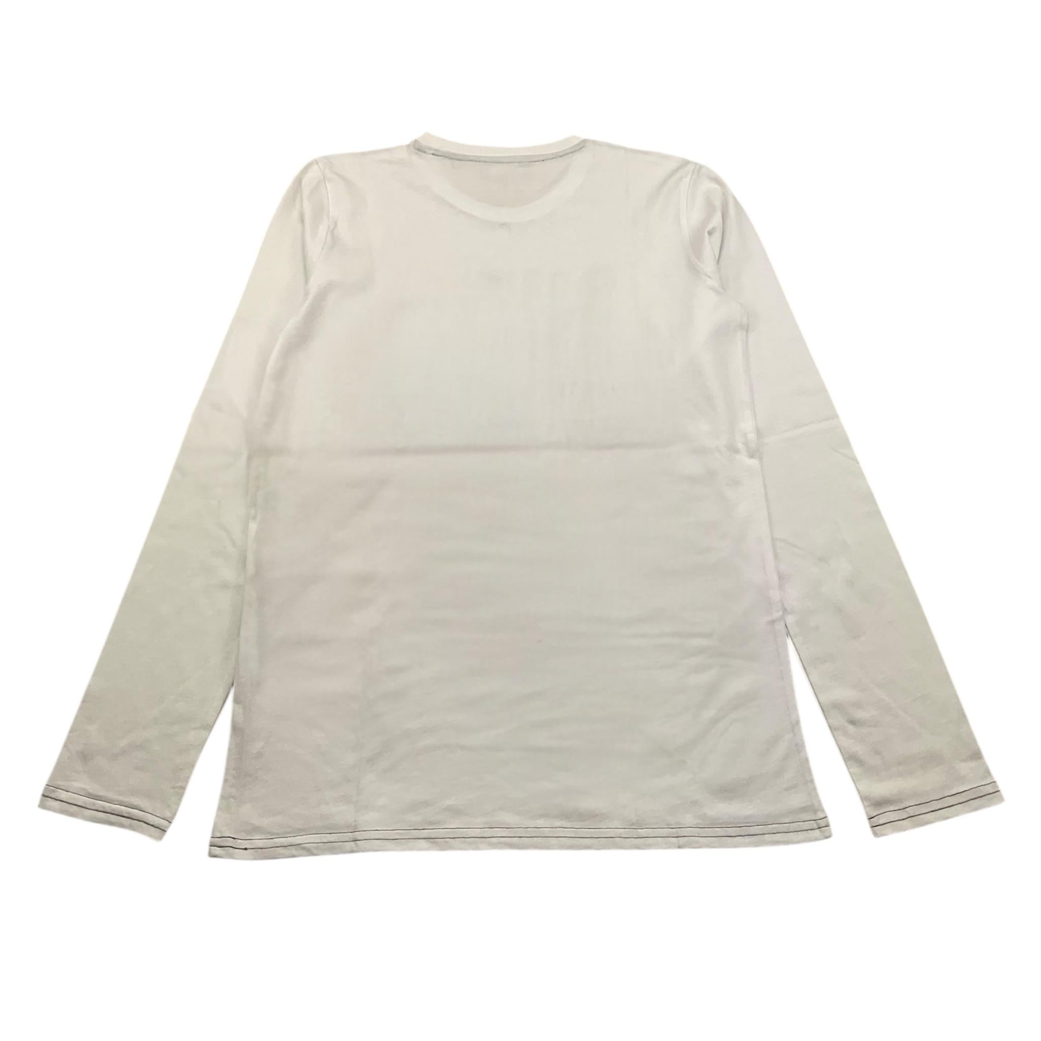 GUESS shirt girocollo tinta unita con stampa Bianco per Bambino L3BI16I3Z14 BIANCO GUESS
