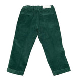 MICHAEL COAL pantalone tinta unita a costine Verde per Neonato 020171N VERDE MICHAEL COAL
