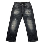 DO NOT CONFORM jeans tinta unita cn strappi Nero per Bambino CR04J NERO DO NOT CONFORM