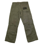 REPLAY pantalone tinta unita con girovita regolabile Verde per Bambino SB9074 VERDE REPLAY