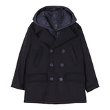 FAY cappotto sfoderabile tinta unita con bottoni Blu per Bambino FV2Q00 BLU FAY