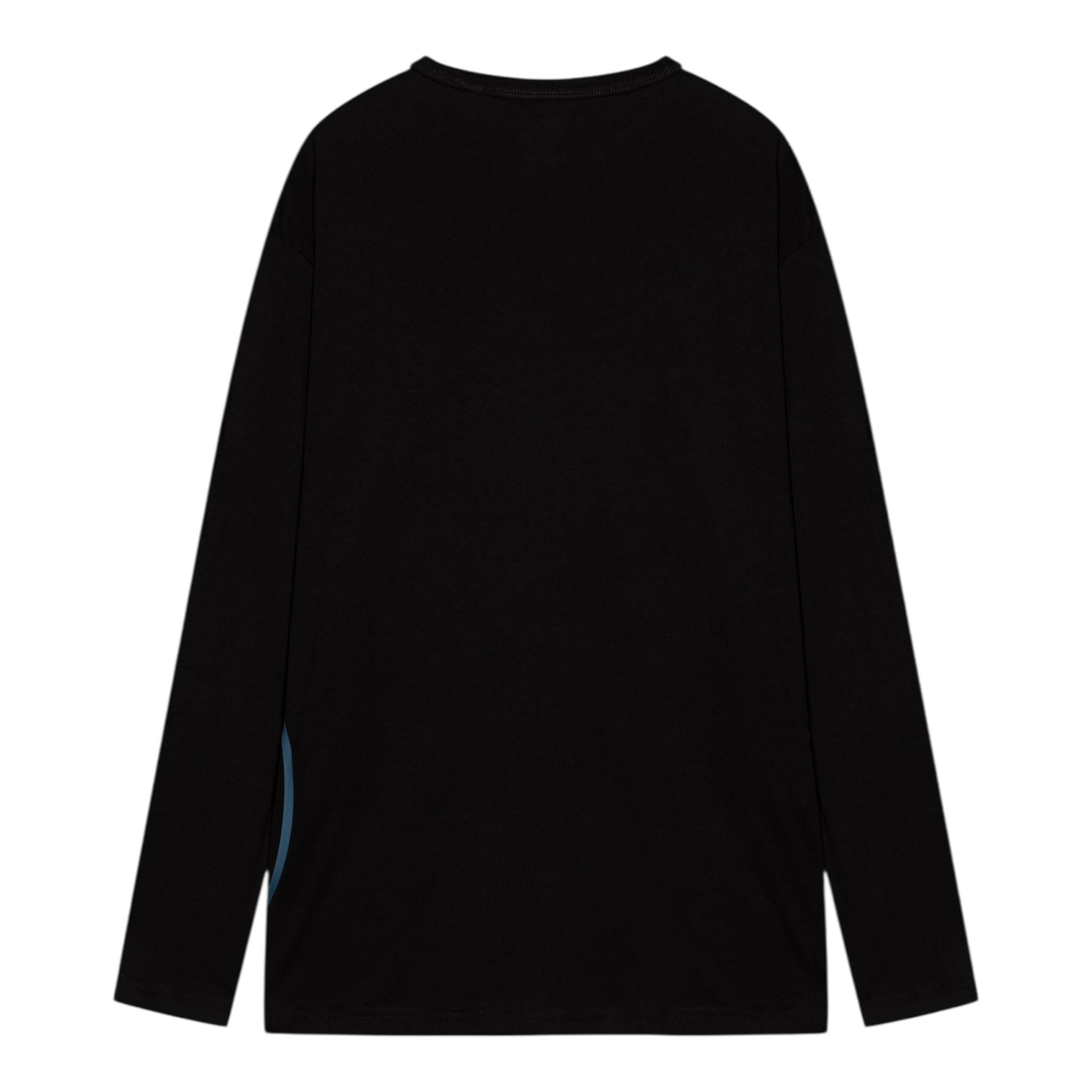 TIMBERLAND shirt girocollo tinta unita con logo Nero per Bambino T60302 NERO TIMBERLAND