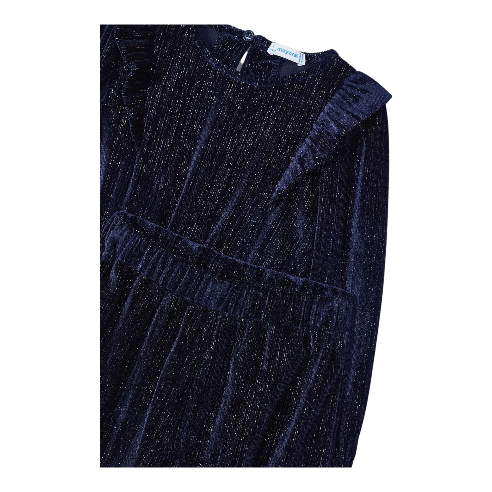 MAYORAL completo 2 pezzi shirt-pantalone tinta unita Blu per Neonata 4550 BLU MAYORAL
