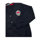 CESARE PACIOTTI cardigan scollo a v tinta unita cn applicazioni Nero per Bambino MGICE5313BX NERO CESARE PACIOTTI
