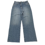 PATRIZIA PEPE jeans tinta unita con applicazioni brillantini Blu per Bambina 7P0352 BLU PATRIZIA PEPE
