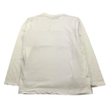 NEVER TOO shirt girocollo tinta unita con taschino Panna per Bambino NT2121R PANNA NEVER TOO