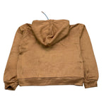 OVER-D felpa chiusa con cappuccio tinta unita Beige per Bambino K1691SFL BEIGE OVER-D