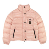 REFRIGIWEAR giubbino tinta unita con zip e cappuccio Rosa per Bambina RWG960 ROSA REFRIGIWEAR