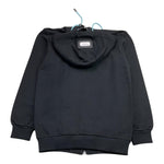 STAY STREET felpa tinta unita con cappuccio e zip Nero per Bambino FB801 NERO STAY STREET