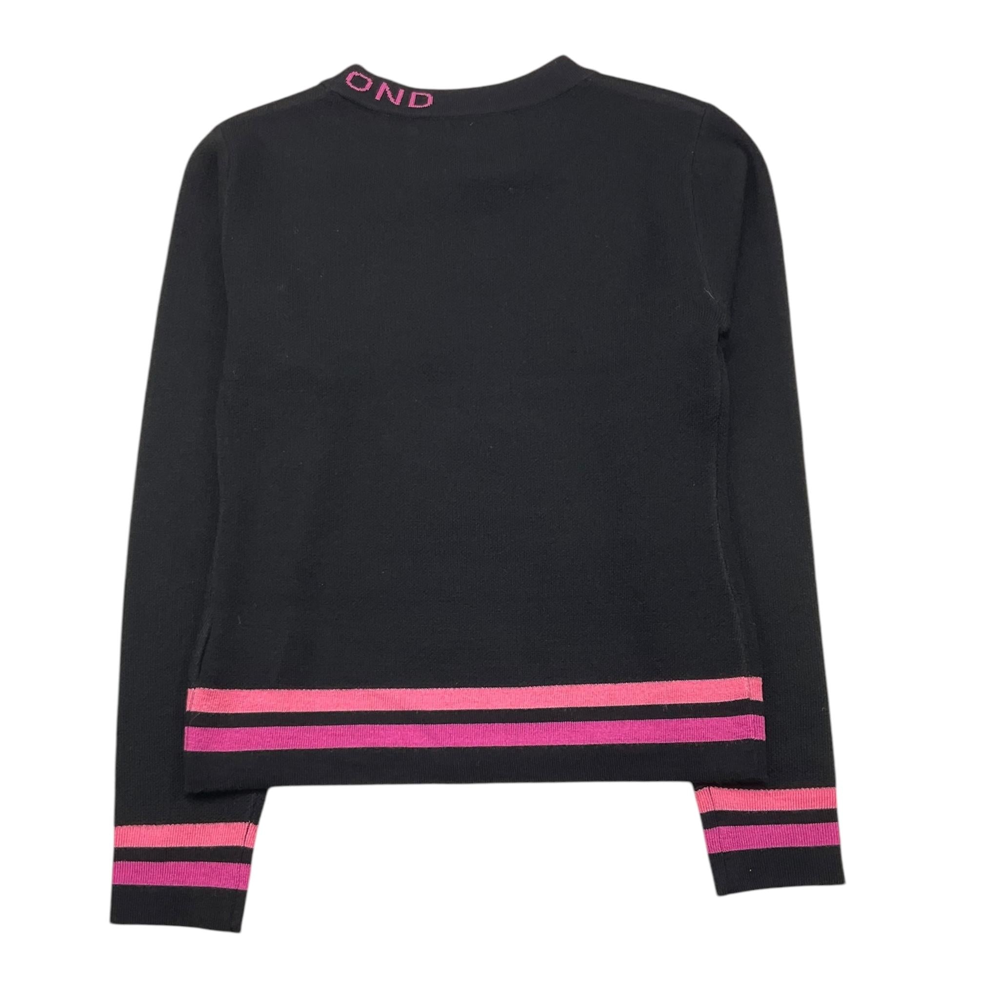 JOHN RICHMOND maglia girocollo tinta unita Nero per Bambina RGA25214MA NERO JOHN RICHMOND