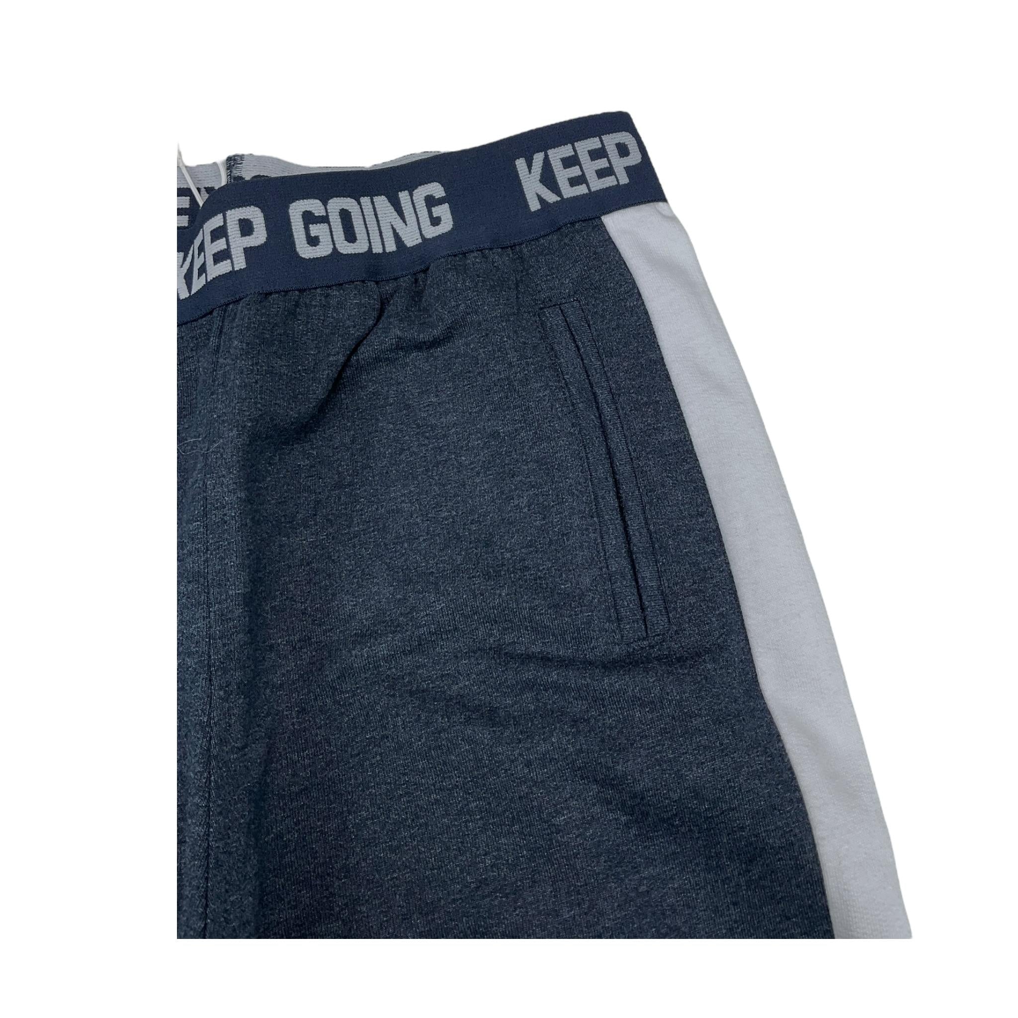 NAME.IT pantalone tinta unita con elastico in vita Blu per Bambino 13194082 BLU NAME.IT