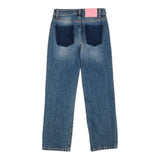 JOHN RICHMOND jeans tinta unita con brillantini e paillettes Blu per Bambina RGA24032JE BLU JOHN RICHMOND