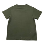 I'M BRIAN t-shirt girocollo tinta unita con logo Verde per Neonato TS3142JX VERDE I'M BRIAN