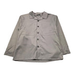 NEVER TOO camicia manica lunga tinta unita Grigio per Bambino NT2100R GRIGIO NEVER TOO
