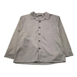NEVER TOO camicia manica lunga tinta unita Grigio per Bambino NT2100R GRIGIO NEVER TOO