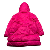CANADIAN giubbino tinta unita con cappiccio e zip in contrasto Fuxia per Bambina G224410WK FUXIA CANADIAN