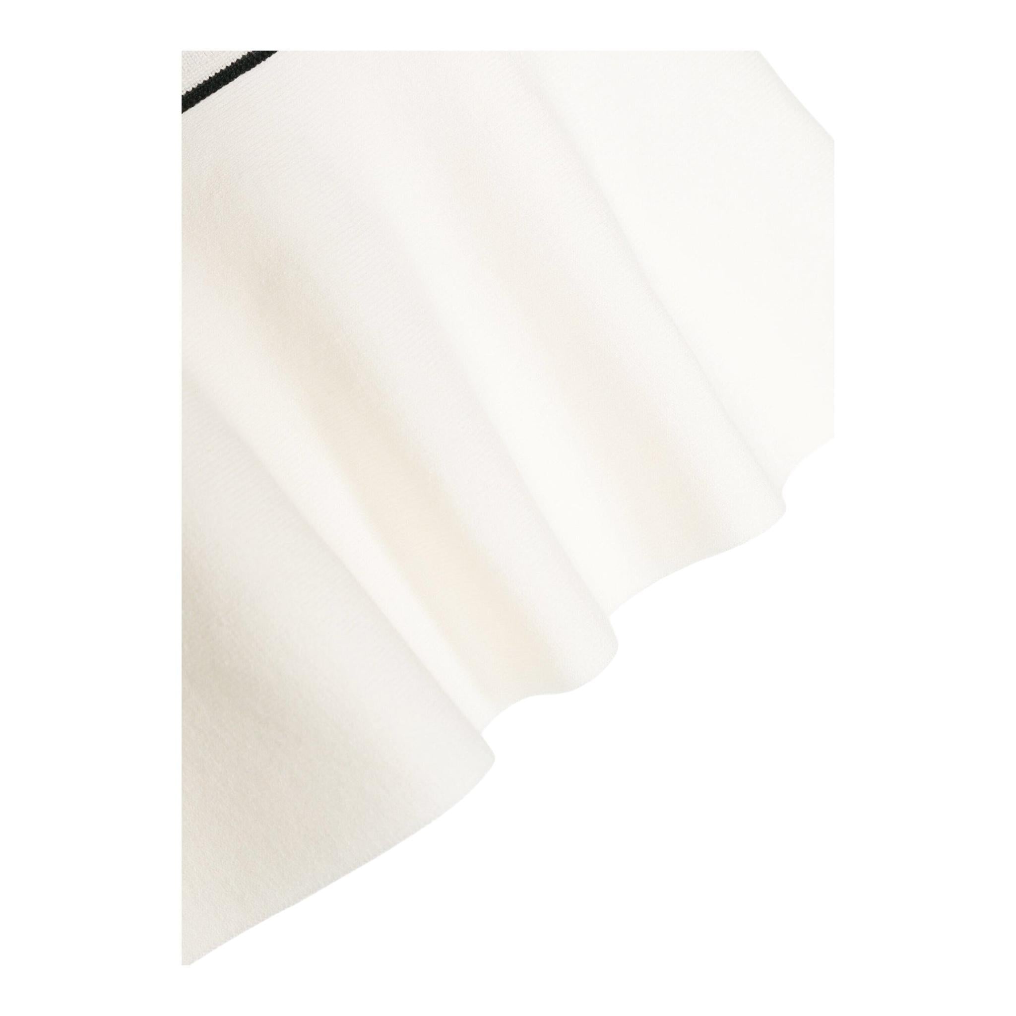 ELISABETTA FRANCHI gonna tinta unita con elastico in vita logato Panna per Bambina EGG042 PANNA ELISABETTA FRANCHI