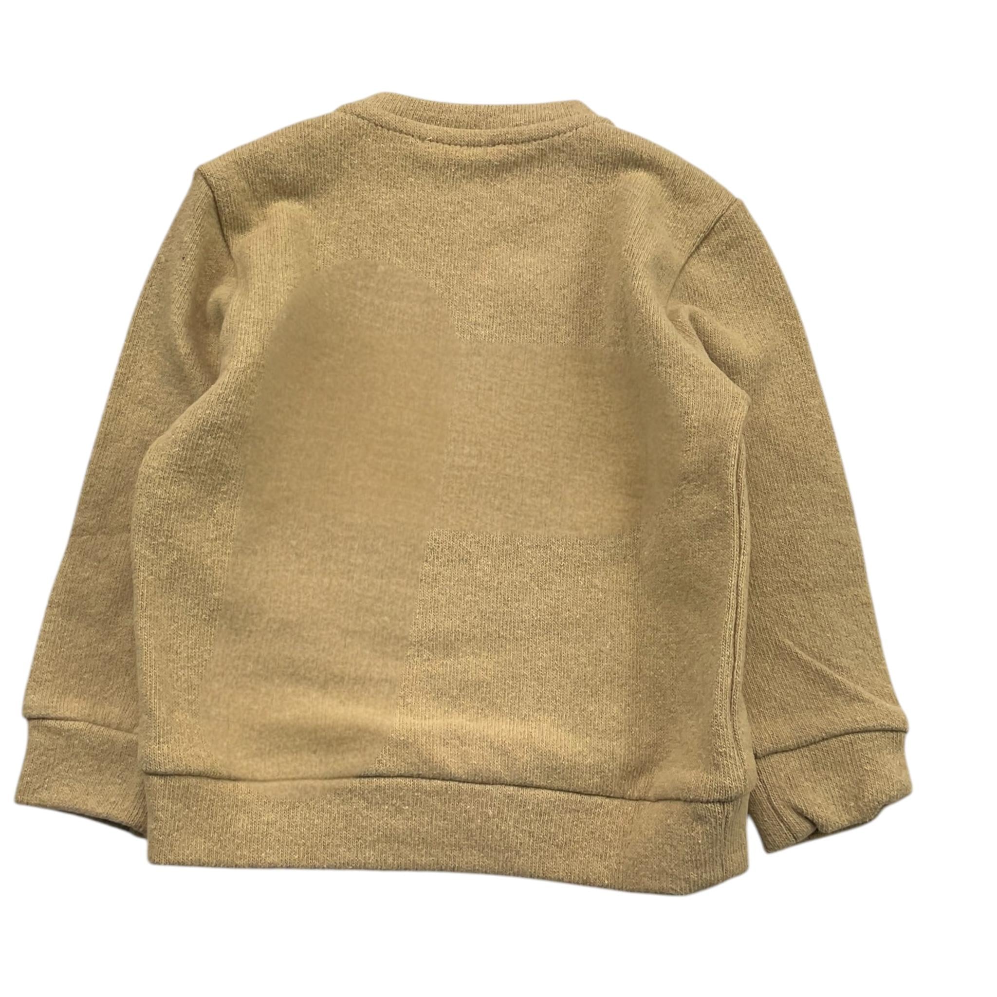 M+E' maglia tinta unita girocollo Beige per Bambino UEM0208J BEIGE M+E'