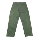 NEVER TOO pantalone tinta unita con girovita regolabile Verde per Bambino NT1906R VERDE NEVER TOO