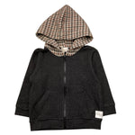 M+E' felpa con zip e cappucci tinta unita Grigio per Neonato I2423509N GRIGIO M+E'