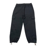 NEVER TOO pantalone tinta unita con elastico in vita Nero per Bambino NT2215B NERO NEVER TOO