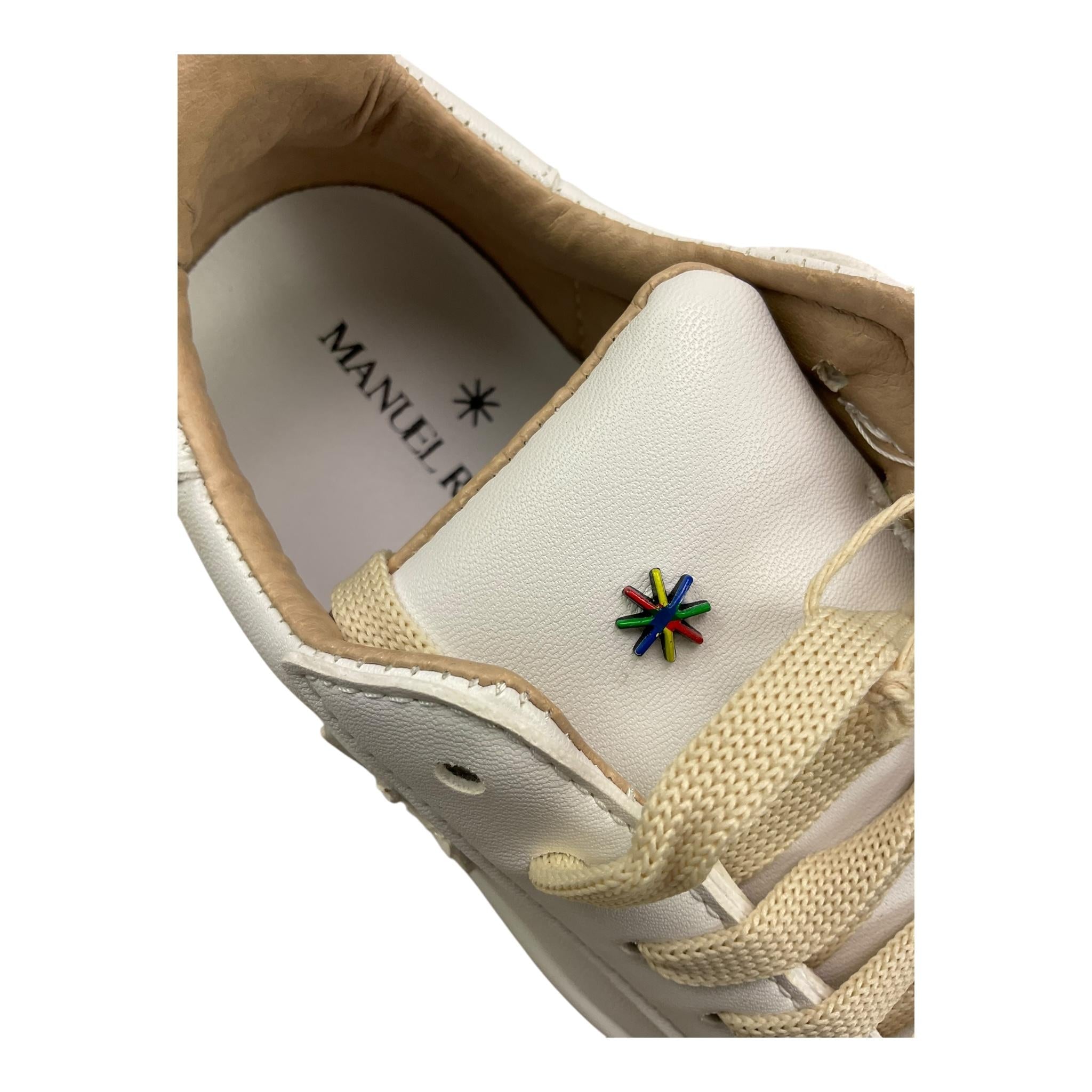 MANUEL RITZ sneakers tinta unita con lacci Panna per Bambino MR1608 PANNA MANUEL RITZ