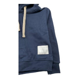 I'M BRIAN felpa tinta unita con cappuccio e stampa Blu per Neonato F3128JNX BLU I'M BRIAN