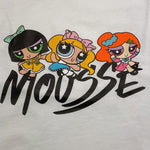 MOUSSE shirt girocollo tinta unita con stampa Bianco per Neonata HKTL362W1 BIANCO MOUSSE