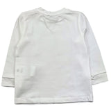 M+E' shirt igrocollo tinta unita con ricamo Panna per Neonato UEM0463 PANNA M+E'