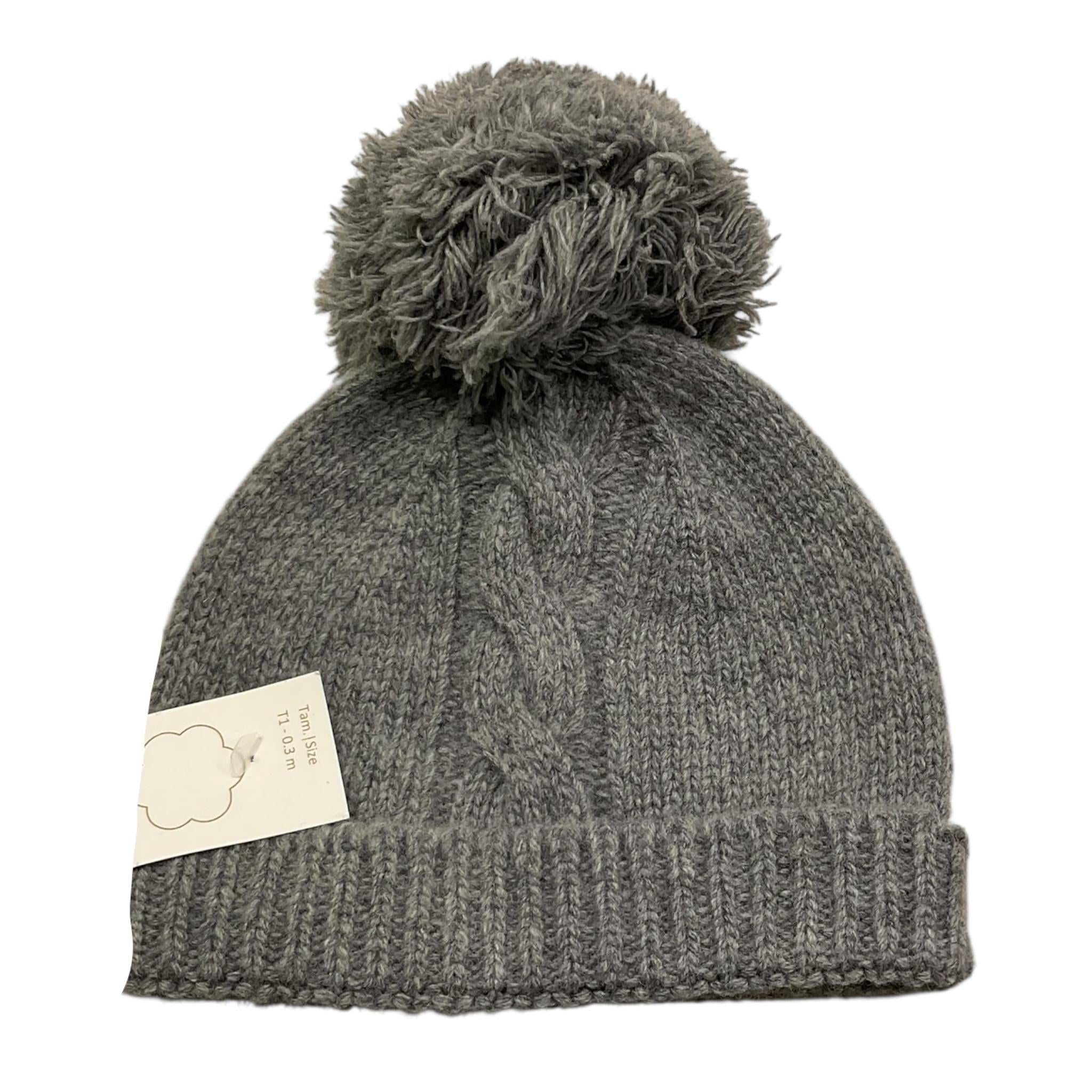 WEDOBLE cappello tinta unita cn pon pon Grigio per Neonato I2404307 GRIGIO WEDOBLE