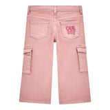 GUESS pantalone tinta unita con girovita regolabile Rosa per Bambina K4BB07WE620X ROSA GUESS