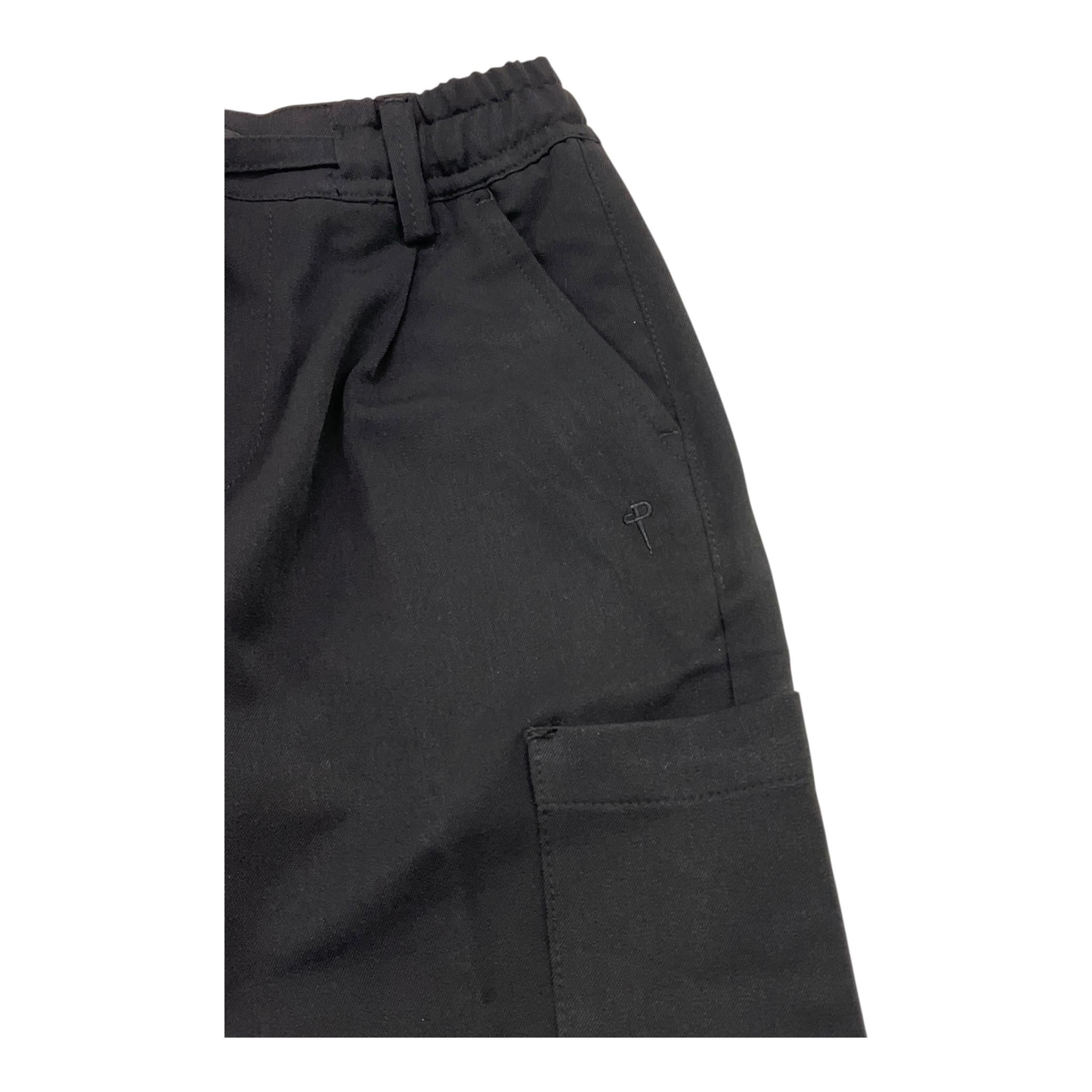 CESARE PACIOTTI pantalone tinta unita con elastico in vita Nero per Bambino PTP5350BX NERO CESARE PACIOTTI