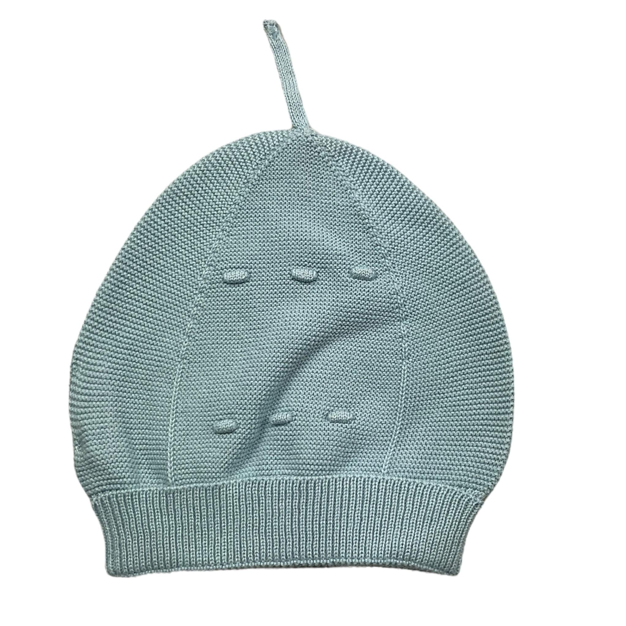 WEDOBLE cappello tinta unita con ricami Azzurro per Neonato V2202307A AZZURRO WEDOBLE