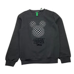 ANTONY MORATO felpa tinta unita girocollo con stampa Nero per Bambino FL00491 NERO ANTONY MORATO