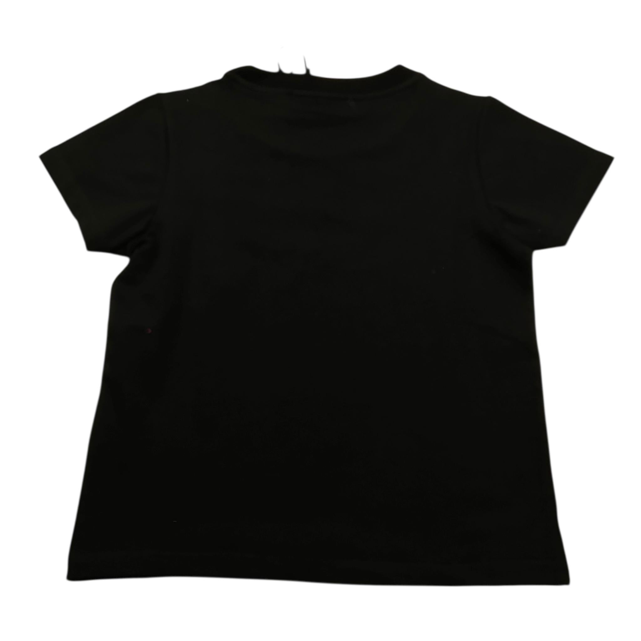 GAELLE t-shirt girocollo tinta unita con stampa Nero per Bambina 2746M00088 NERO GAELLE