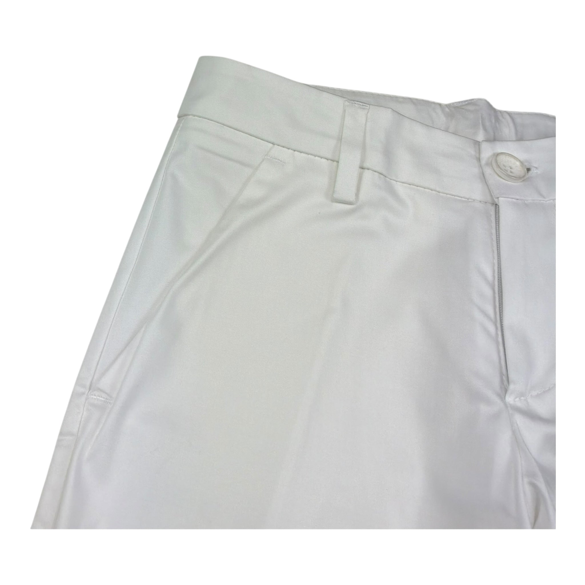 Emanuel Pris Pantalone Tinta Unita con Girovita Regolabile per Bambino EPT6226B BIANCO EMANUEL PRIS 