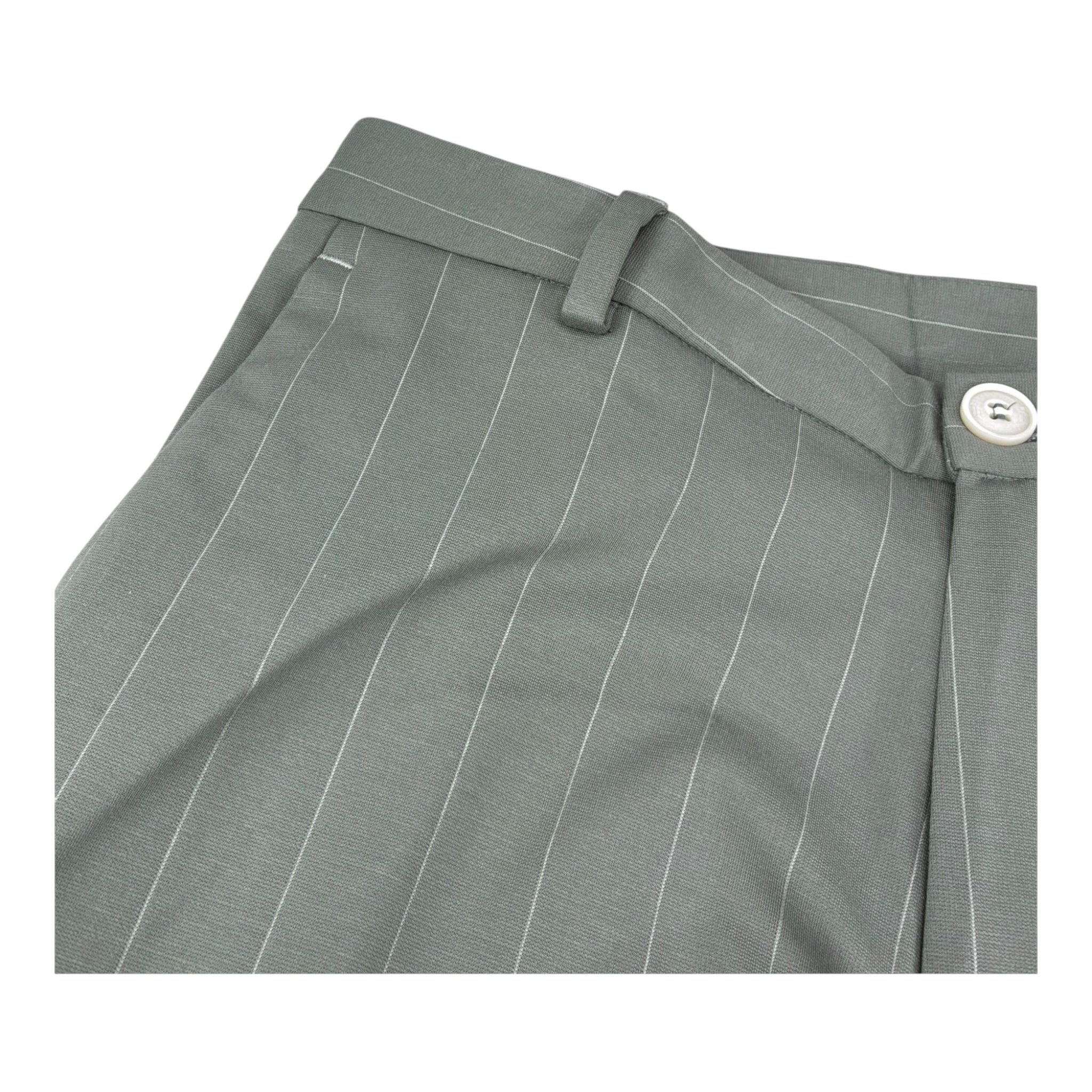 Emanuel Pris Pantalone Tinta Unita con Girovita Regolabile per Bambino EPT6228R VERDE EMANUEL PRIS 