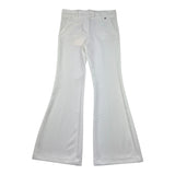 Kocca Pantalone Modello Zampa Tinta Unita per Bambina SHARIL BIANCO Kocca 