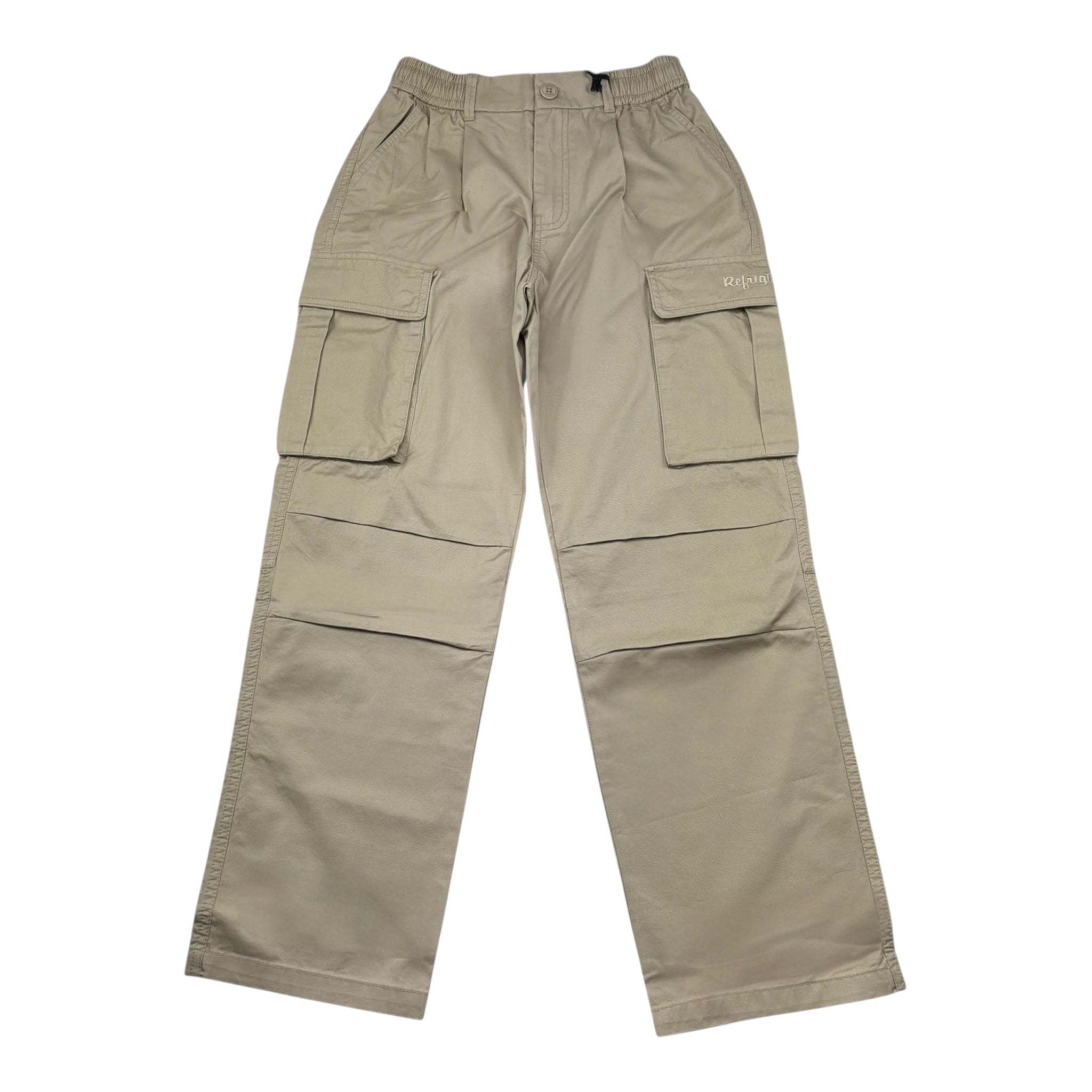 Refrigiwear Pantalone Tinta Unita con Elastico In Vita per Bambino 126PRMJS25 BEIGE REFRIGIWEAR 