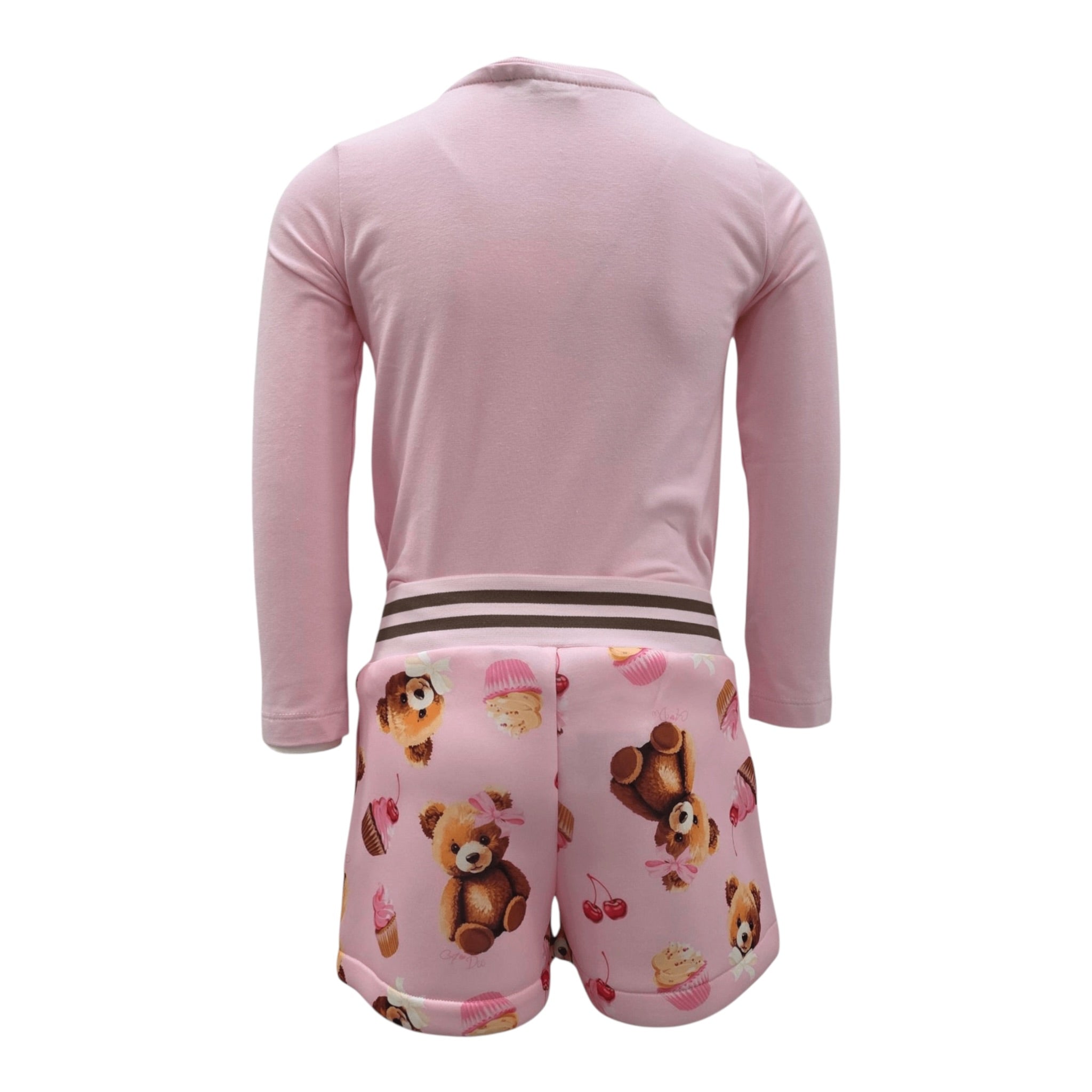 A Dee Completo 2Pz Shirt-Shorts Rosa per Bambina W252515 ROSA A DEE 