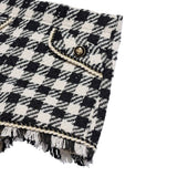 Abel & Lula Short Fantasia Quadri Bianco/Nero per Bambina 5716X BIANCO/NERO ABEL & LULA 