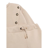 Abel & Lula Completo 2 Pezzi Feloa-Pantalone tinta unita Beige per Bambina 5730X BEIGE ABEL & LULA 