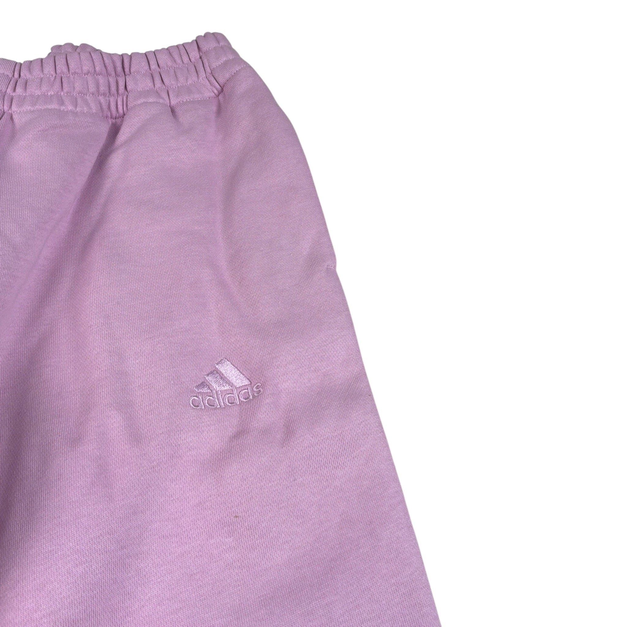 Adidas Pantalone Tuta tinta unita Rosa per Bambina IJ5953 ROSA Adidas 