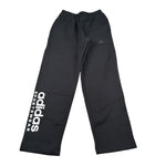Adidas Pantalone Tuta Tint Unita con Logo Nero per Bambino IL4937 NERO Adidas 