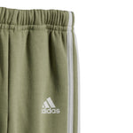 Adidas Completo 2Pz Felpa con Zip-Pantalone Beige per Neonato IZ4992 BEIGE Adidas 