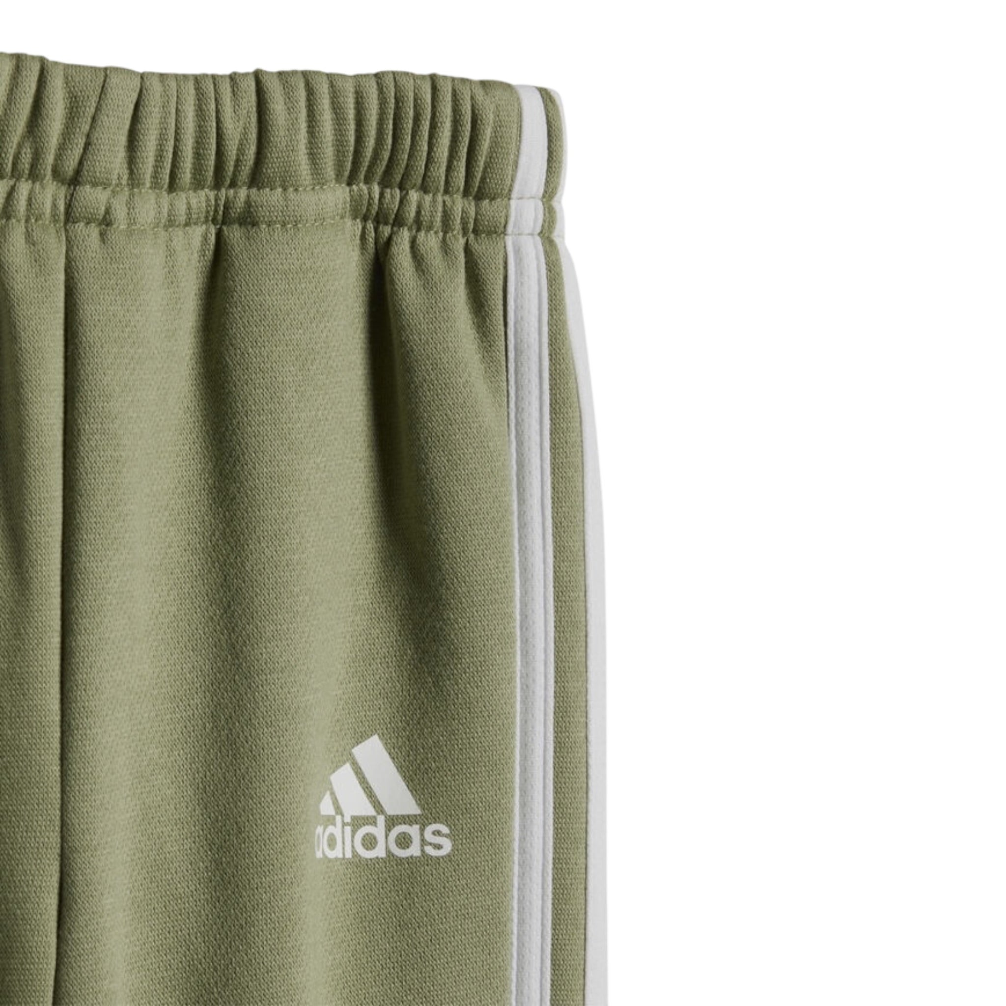 Adidas Completo 2Pz Felpa con Zip-Pantalone Beige per Neonato IZ4992 BEIGE Adidas 