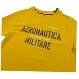 Aeronautica Militare T-Shirt tinta unita con Stampa Giallo per Neonato 242TS0001AJRJ6644N GIALLO AERONAUTICA MILITARE 