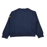 Aeronautica Militare Felpa Chiusa Girocollo tinta unita con Stampa Blu per Bambino 252FE0057A BLU AERONAUTICA MILITARE 